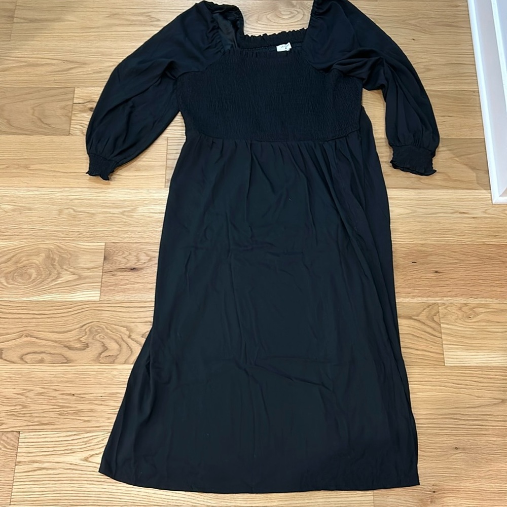 NWT Women’s La Ligne x Target Long Sleeve Midi Length Dress (size 2X)